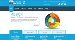 Desktop Screenshot of financialhealthinc.com